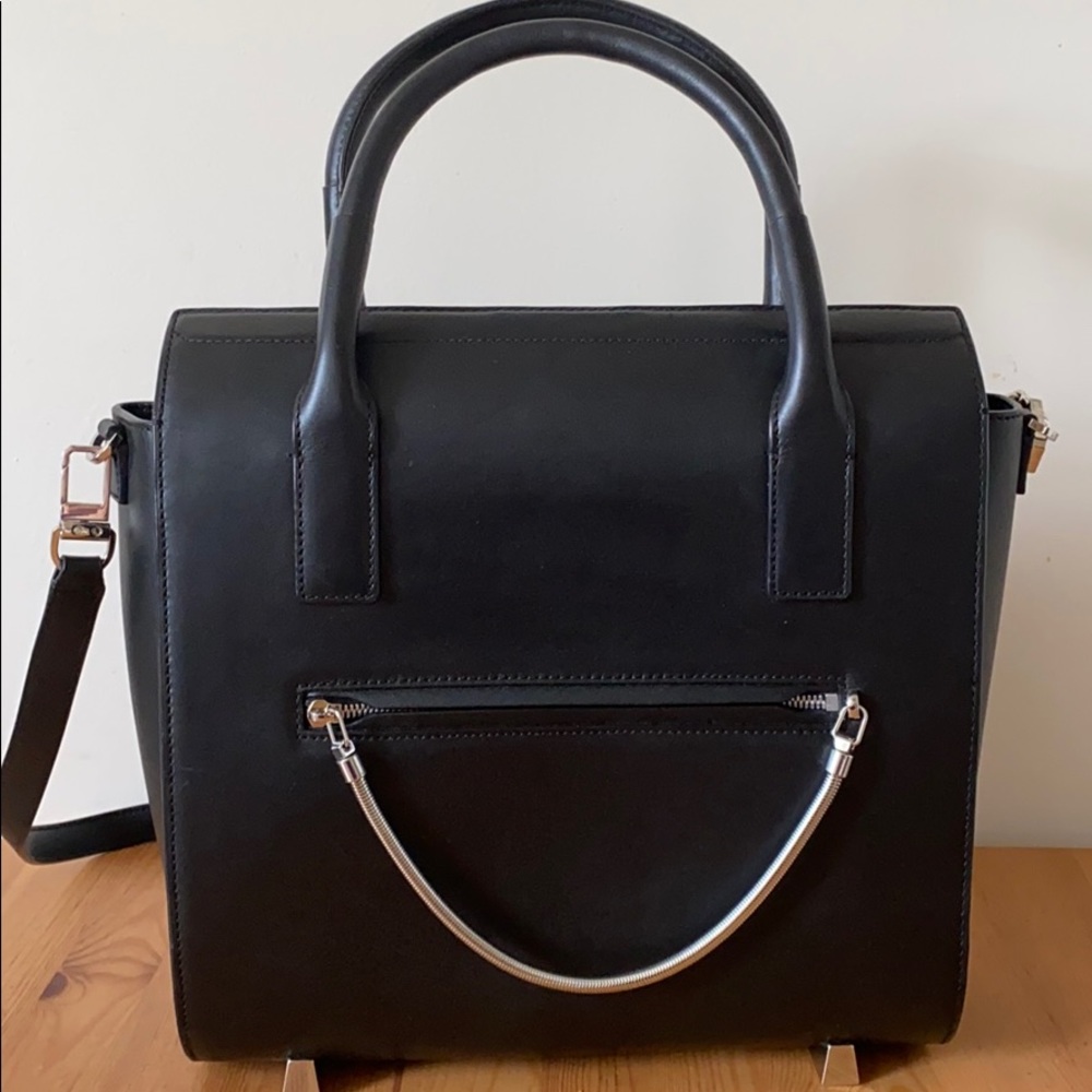Wang black purse